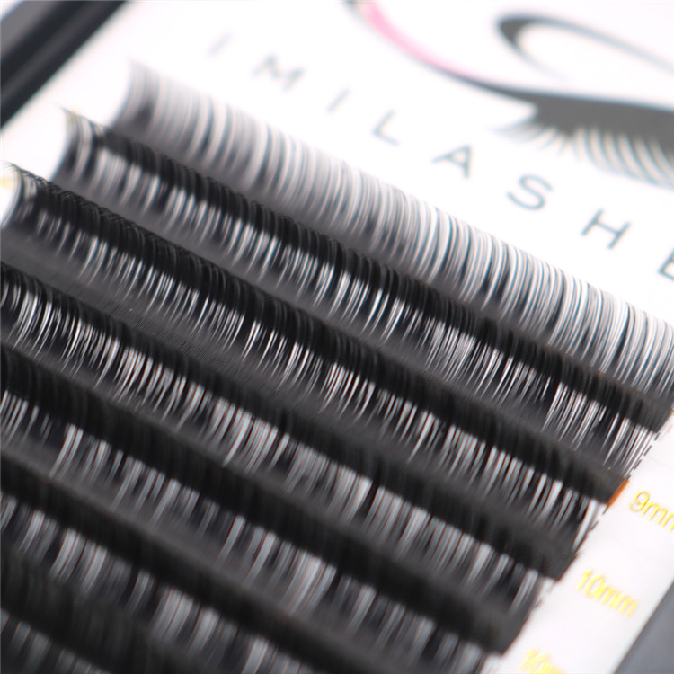 Applying false eyelashes and eyelash conditioner-D